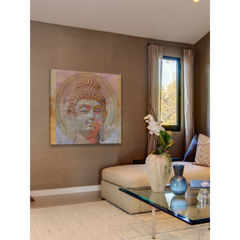 Marmont Hill - Buddha III Print on Canvas - Multi-Color