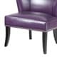 preview thumbnail 6 of 5, Madison Park Sheldon Purple Armless Accent Chair