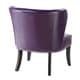 preview thumbnail 3 of 5, Madison Park Sheldon Purple Armless Accent Chair