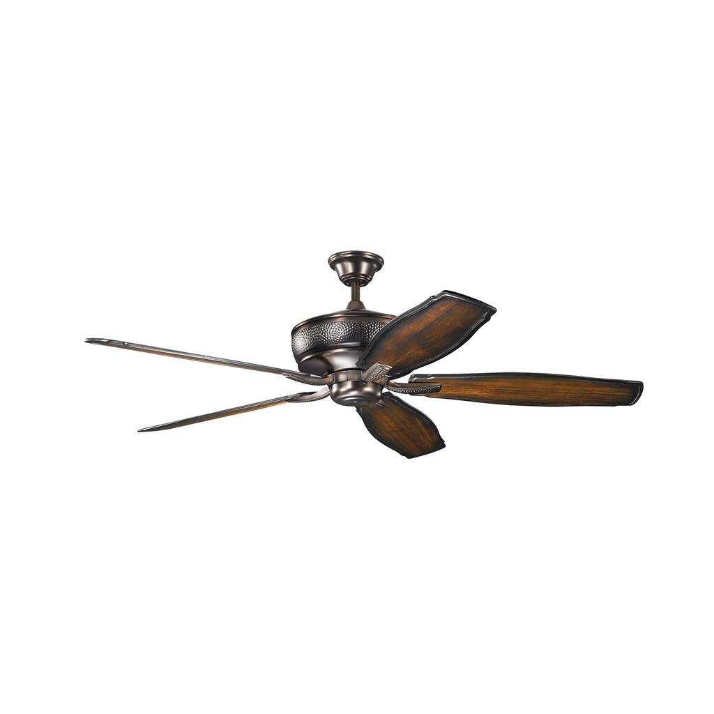 Kichler Lighting Monarch Collection 70-inch Oil Brushed Bronze Ceiling Fan