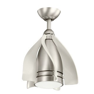 Top Product Reviews For Kichler Lighting Terna Collection 15 Inch Kichler Lighting Terna Collection 15 Inch Brushed Nickel Ceiling Fan W Led Light