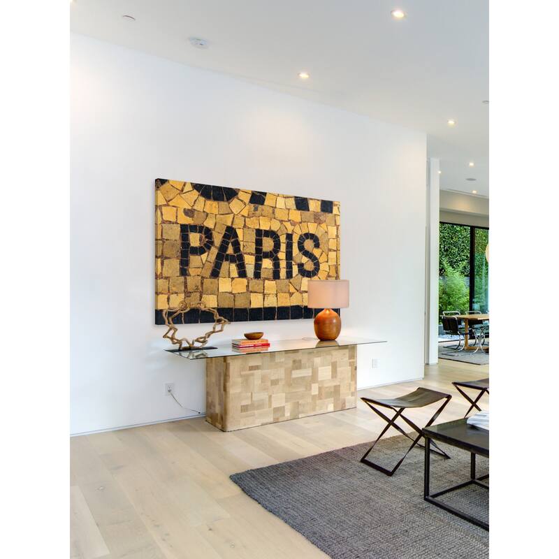 Marmont Hill - Paris Mosaic Print on Canvas - Multi-Color