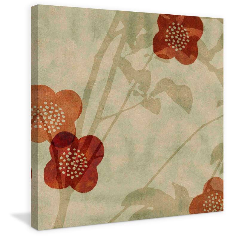 Marmont Hill - Orange Blossoms Print on Canvas - Multi-Color