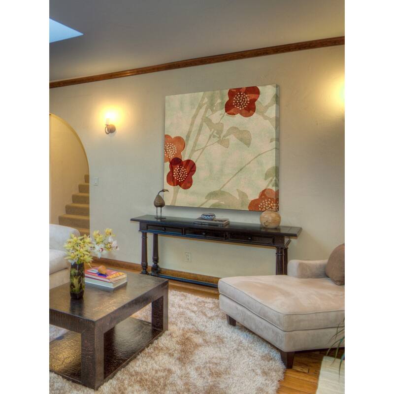 Marmont Hill - Orange Blossoms Print on Canvas - Multi-Color