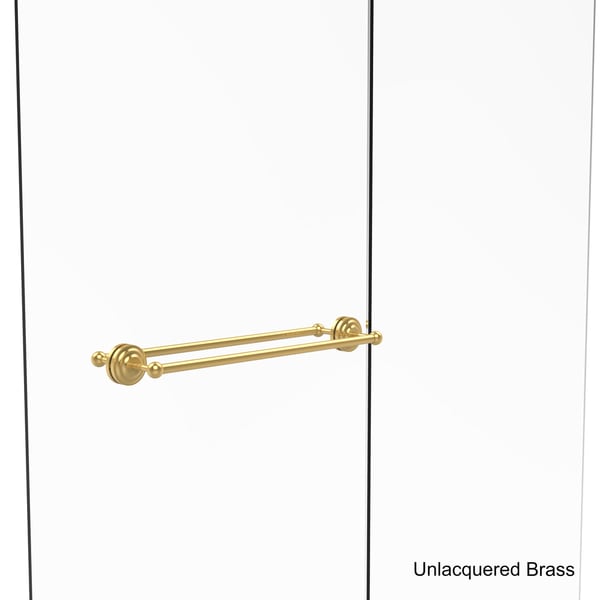 Unlacquered brass towel discount bar