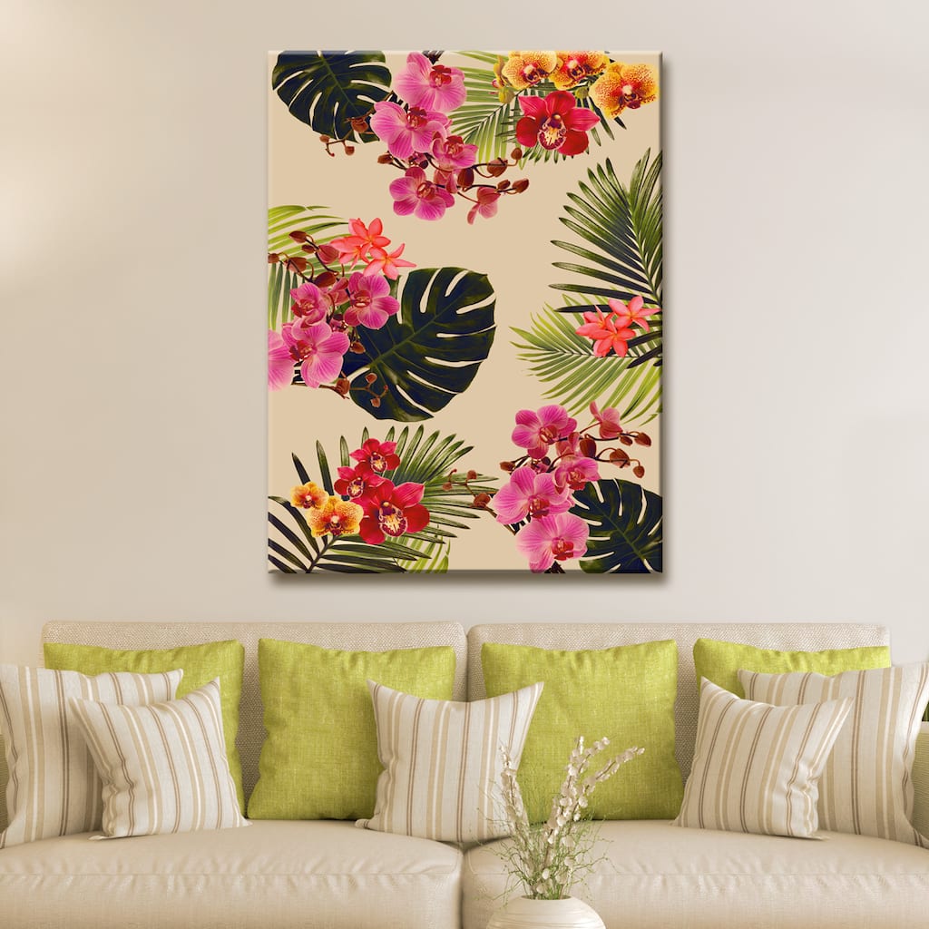Ready2HangArt™ 'Coastal Jungle II' Wrapped Canvas Art