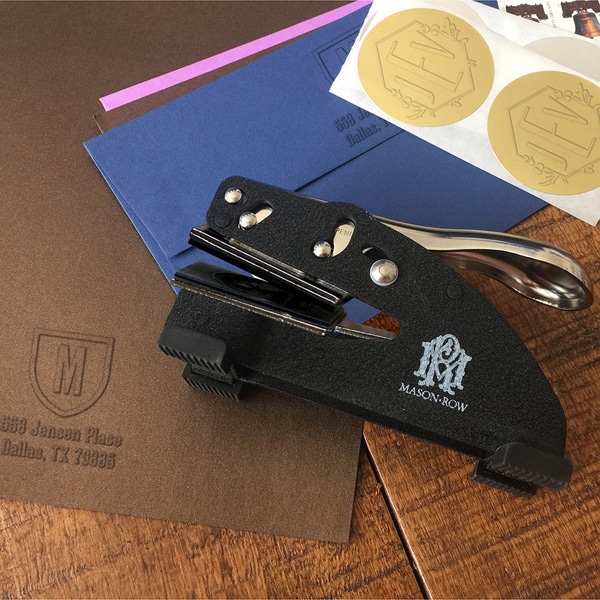 Shop Mason Row Personalized Embosser Free Shipping On Orders Over 45