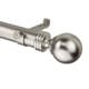 preview thumbnail 3 of 3, InStyleDesign Sondra 1.5 inch Adjustable Drapery Rod 115 to 165 inch - satin nickel