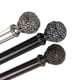 preview thumbnail 1 of 5, InStyleDesign Eden 1.5 inch Adjustable Curtain Rod