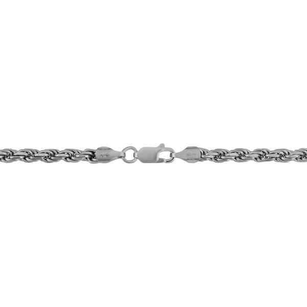 Jewels By Lux Sterling Silver 7.5inch Engraveable Antiqued Figaro Link ID Bracelet 