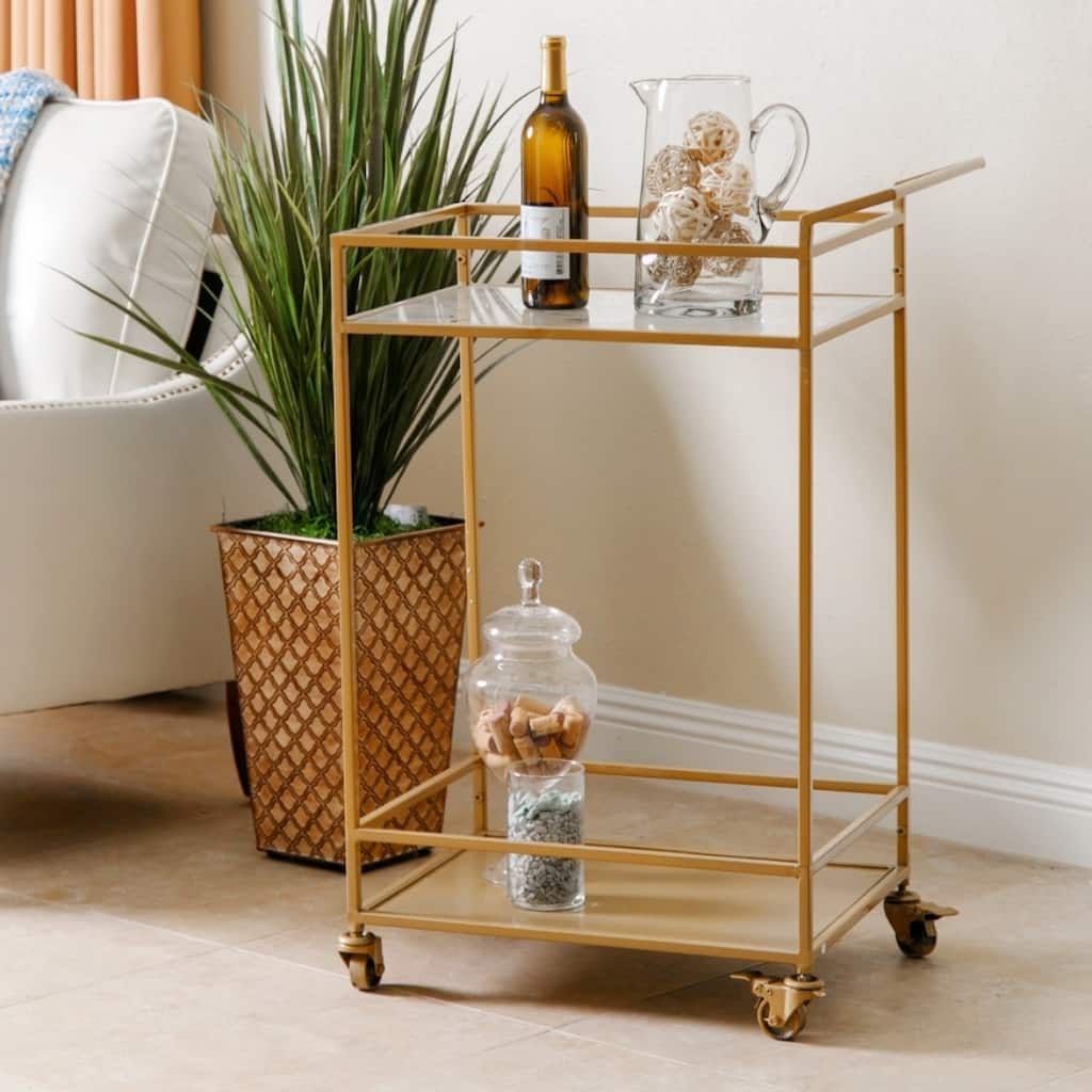Marriot Kitchen Bar Cart By Abbyson