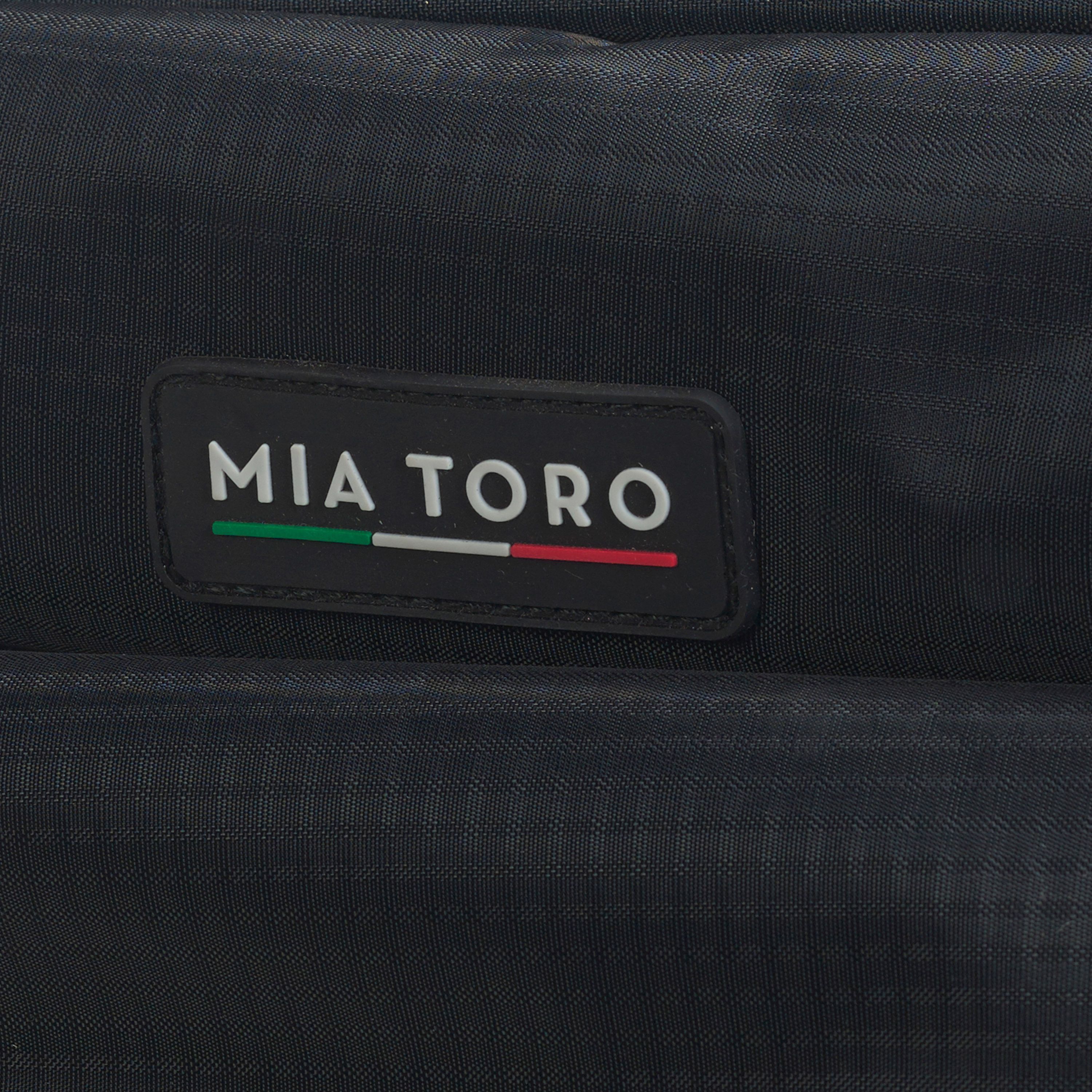 Mia Toro Italy Campiglio Softside Spinner Carry-on Grey