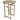 Zew Hand Crafted Round Natural Bar Height Table