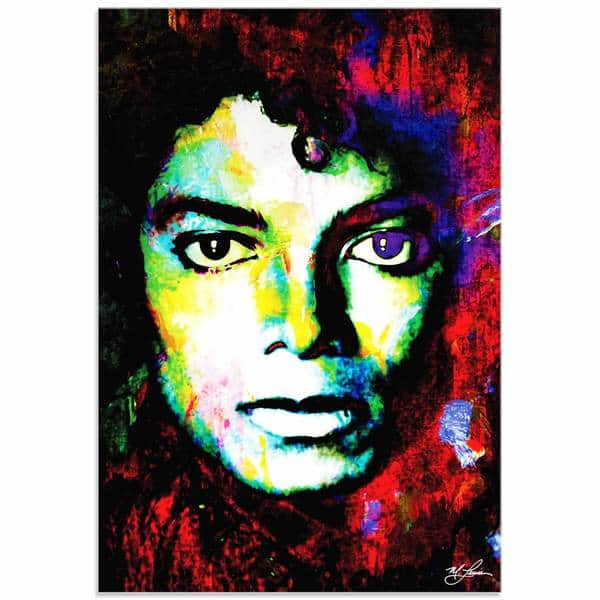 Mark Lewis 'Michael Jackson Study' Limited Edition Pop Art Print on ...