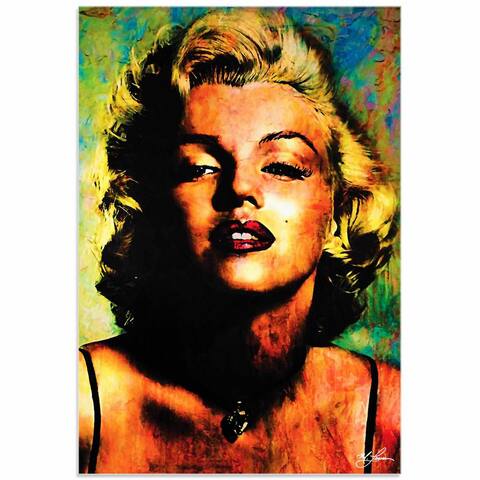 Mark Lewis 'Marilyn Monroe Insatiable' Limited Edition Pop Art Print on Metal or Acrylic