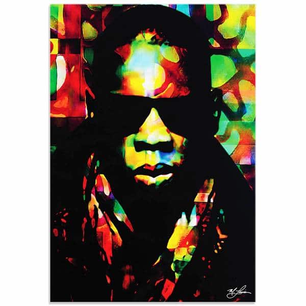 Mark Lewis 'Jay Z Color of a CEO' Limited Edition Pop Art Print on ...