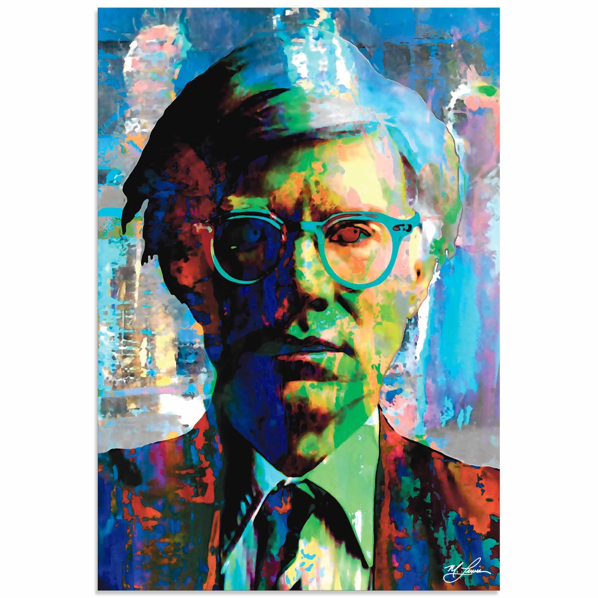 Mark Lewis 'Andy Warhol 4 Wise Men' Limited Edition Pop Art