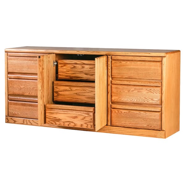 forest designs 11 drawer dresser Alexandra Cerused Forest Black 11 Drawer Dresser