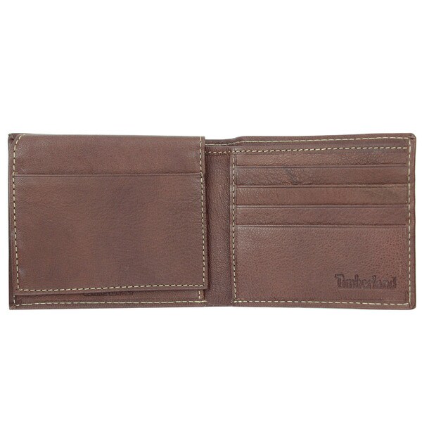 timberland men's blix slimfold leather wallet