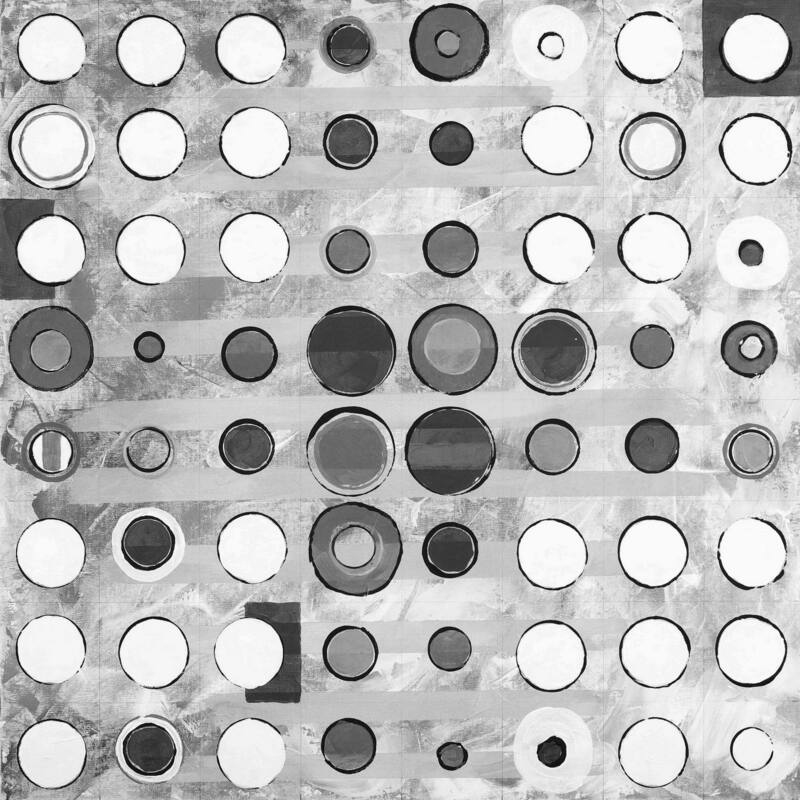 Marmont Hill 'Inconsistent Circles' Painting Print on Canvas - Multi-Color