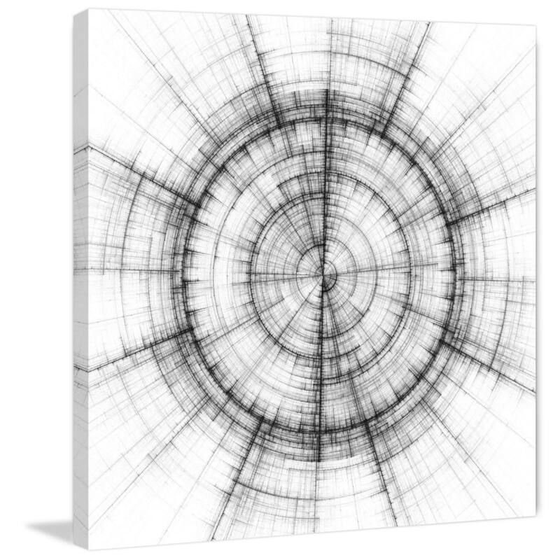 Marmont Hill 'Torqued Motion' Painting Print on Canvas - Multi-Color
