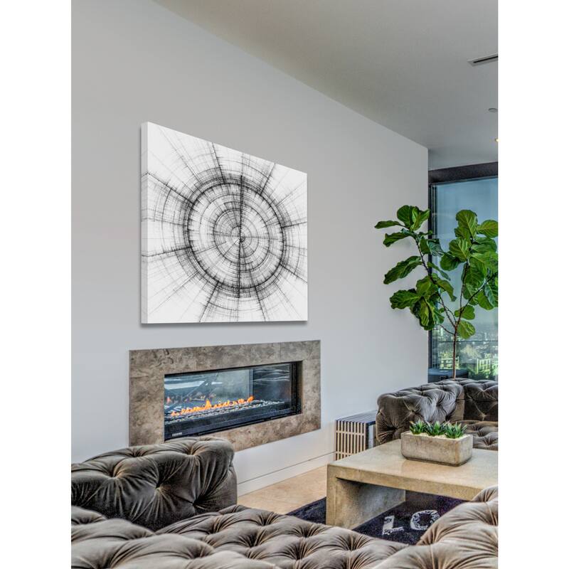 Marmont Hill 'Torqued Motion' Painting Print on Canvas - Multi-Color