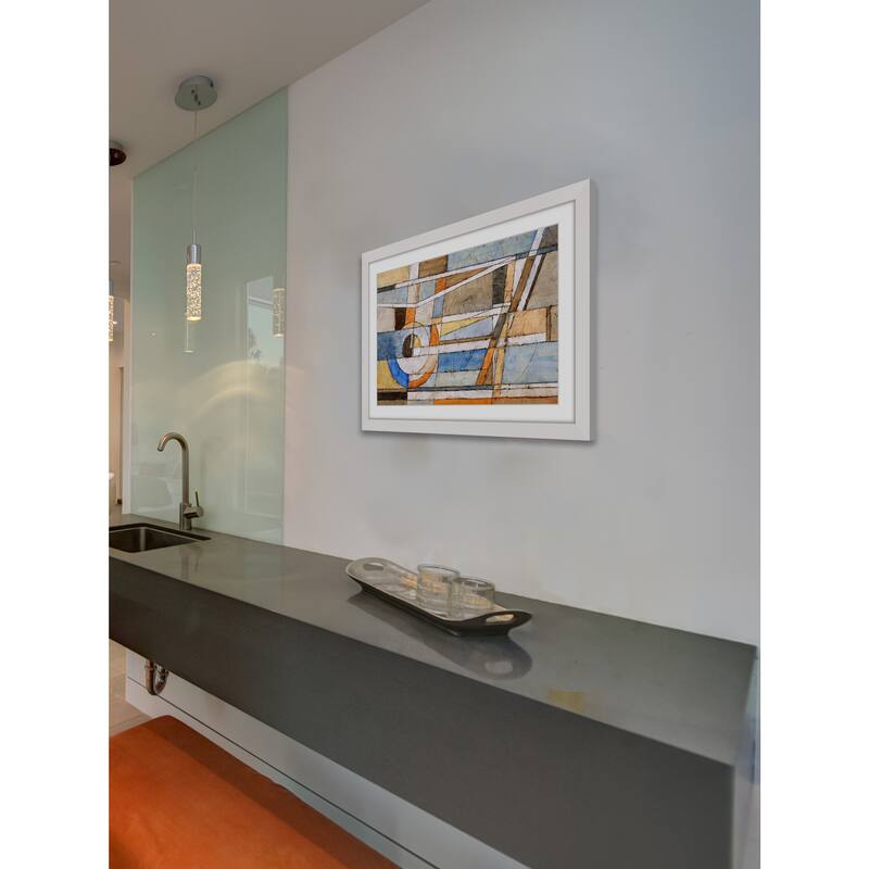 Marmont Hill 'Exploring Dimension' Framed Art Print