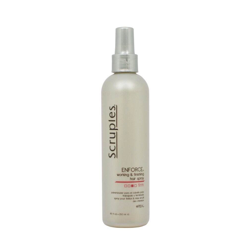Shop Scruples Enforce Working And Finishing 8 5 Ounce Hair Spray