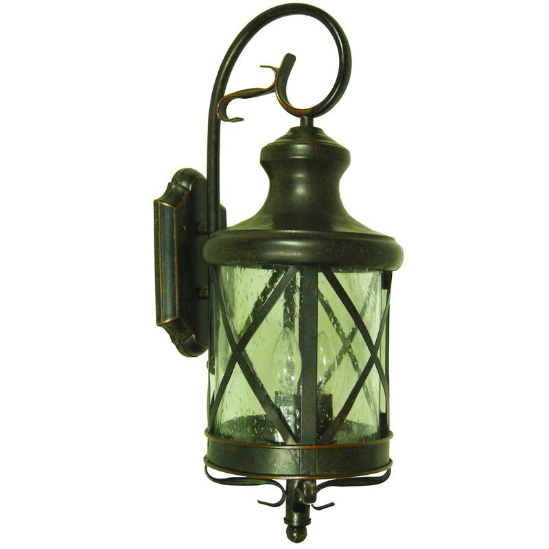 AA Warehousing Taysom 2-light Oil-rubbed Bronze Exterior Lighting