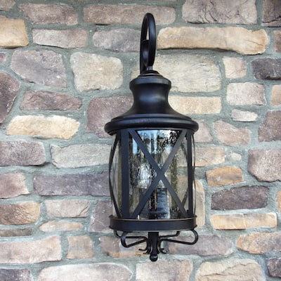 AA Warehousing Taysom 2-light Oil-rubbed Bronze Exterior Lighting