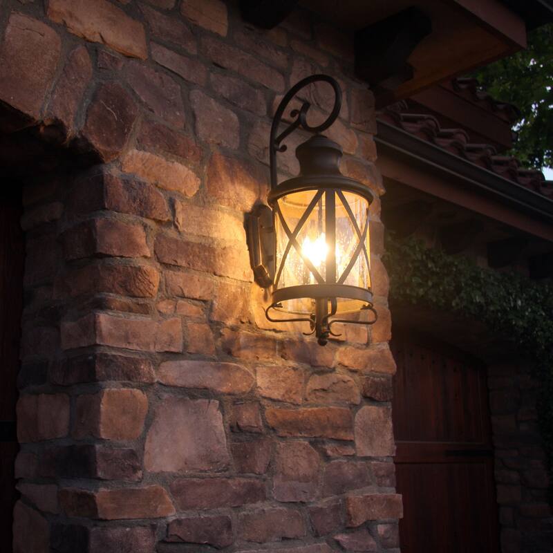 AA Warehousing Taysom 2-light Oil-rubbed Bronze Exterior Lighting