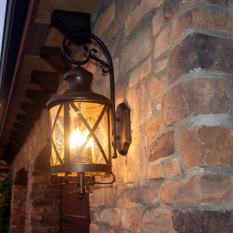 AA Warehousing Taysom 3 Light Exterior light in Oil Rubbed Bronze