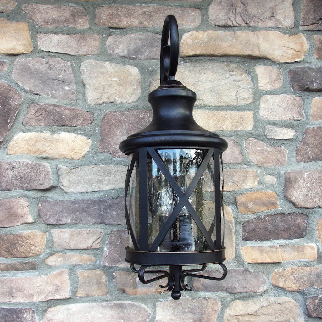 AA Warehousing Taysom 4 Light Exterior light in Oil Rubbed Bronze