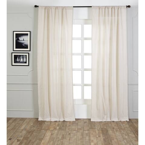 Cottage Home Iker Cotton 42 x 96 Single Curtain Panel - 42 x 96