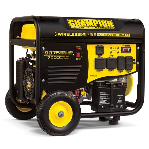 Shop Champion 7500-Watt RV Ready Portable Generator with ...