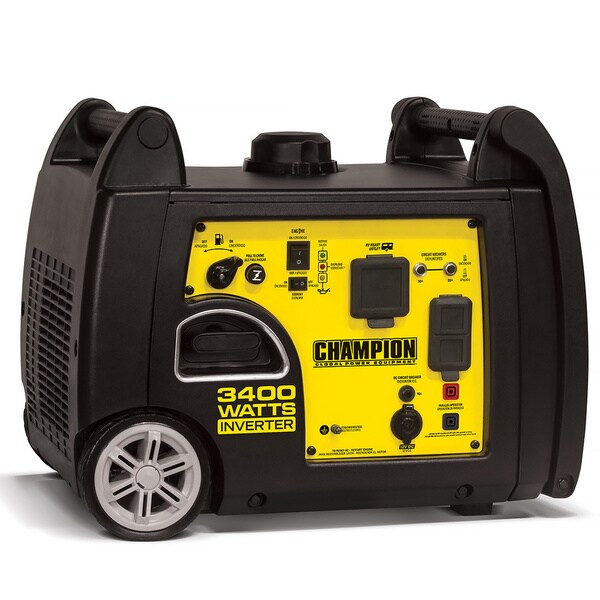 Shop Champion 3400-Watt RV Ready Portable Inverter  