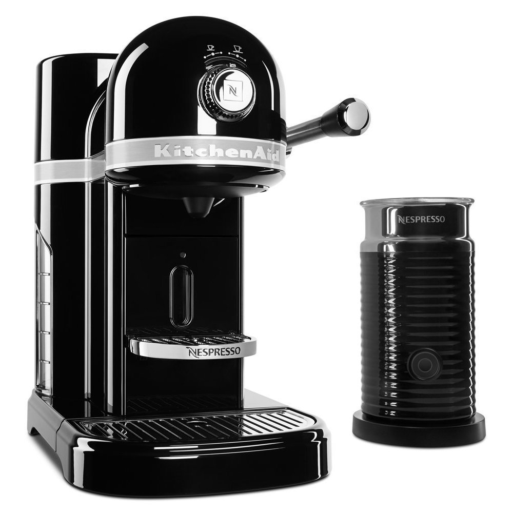 Kitchenaid Semi-automatic Espresso Machine & Milk Frother Attachment In  Onyx Black