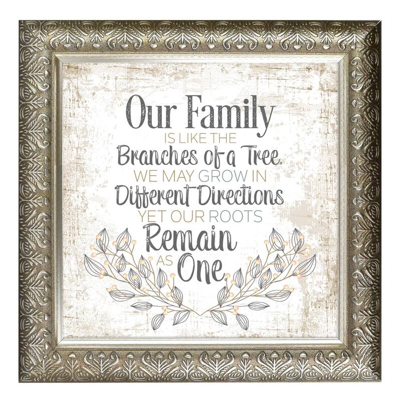 "Our Family…" Inspirational Moments Framed Art
