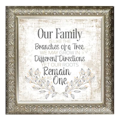 "Our Family…" Inspirational Moments Framed Art