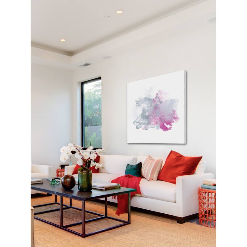 Marmont Hill 'The Unfolding Shape' Painting Print on Canvas - Multi-Color