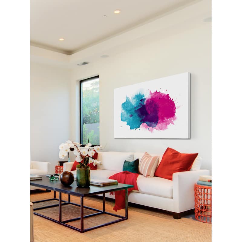 Marmont Hill 'Soft and Cool' Painting Print on Canvas - Multi-Color