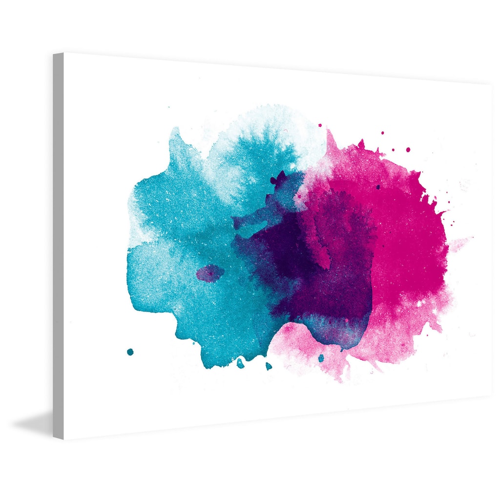 Marmont Hill 'Soft and Cool' Painting Print on Canvas - Multi-Color