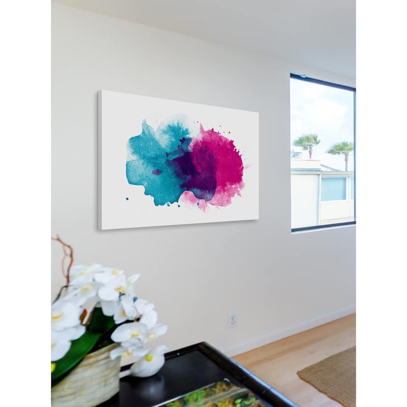 Marmont Hill 'Soft and Cool' Painting Print on Canvas - Multi-Color