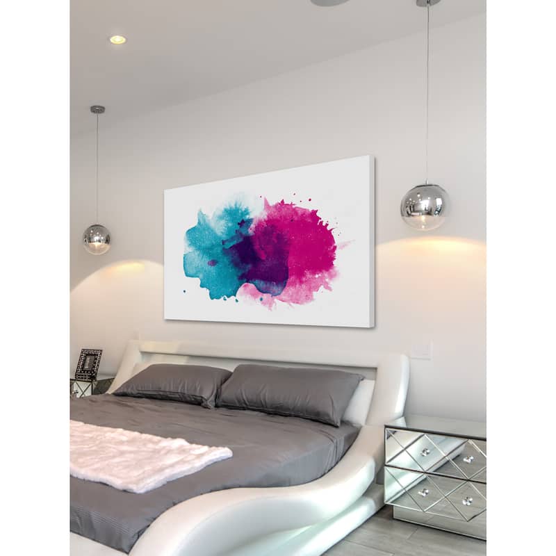 Marmont Hill 'Soft and Cool' Painting Print on Canvas - Multi-Color