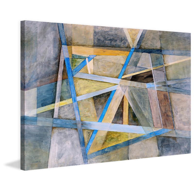 Marmont Hill 'Indestructible Stick' Painting Print on Canvas - Multi-Color