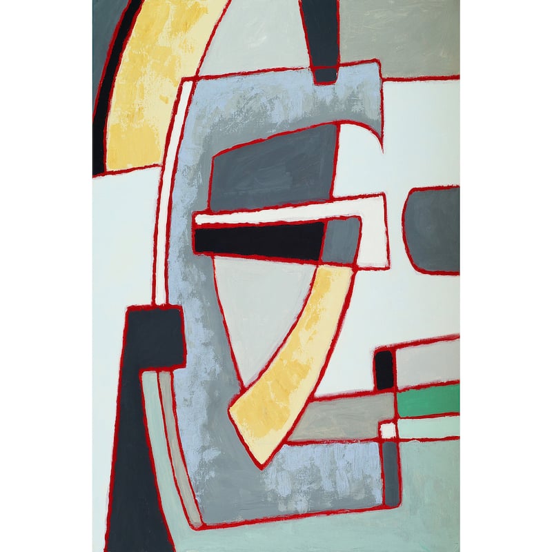 Marmont Hill 'Fragmented Sentiment' Painting Print on Canvas - Multi-color