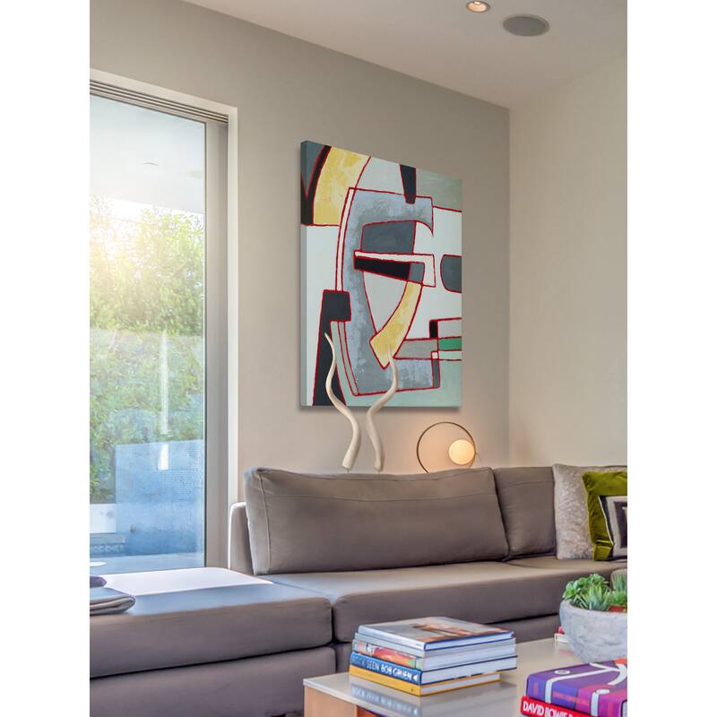 Marmont Hill 'Fragmented Sentiment' Painting Print on Canvas - Multi-color