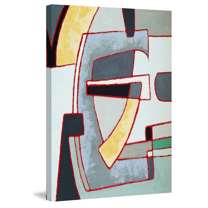 Marmont Hill 'Fragmented Sentiment' Painting Print on Canvas - Multi-color