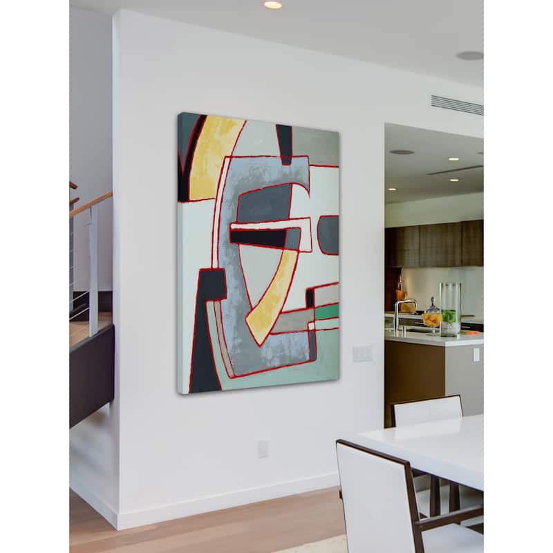 Marmont Hill 'Fragmented Sentiment' Painting Print on Canvas - Multi-color