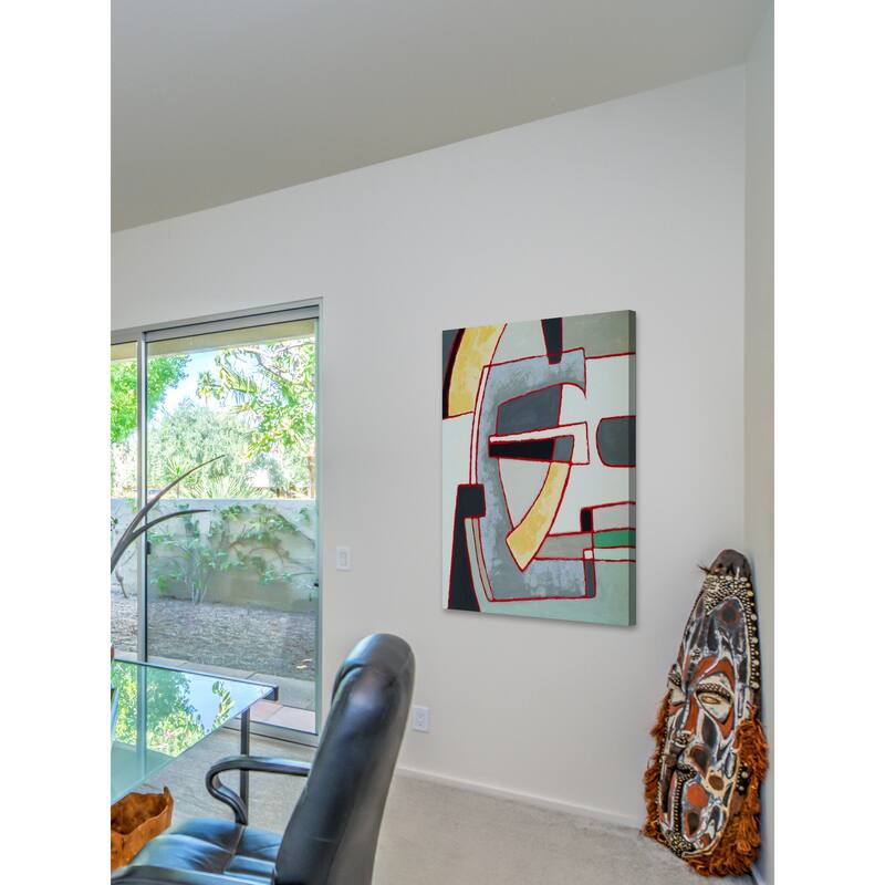Marmont Hill 'Fragmented Sentiment' Painting Print on Canvas - Multi-color